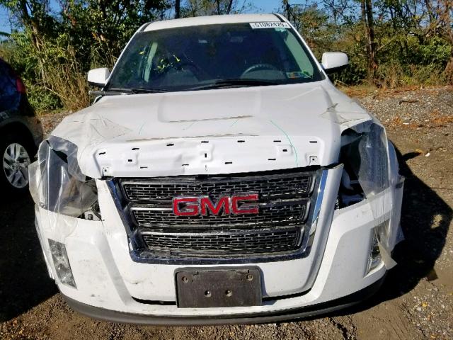 2GKALMEK0F6146464 - 2015 GMC TERRAIN SL WHITE photo 9