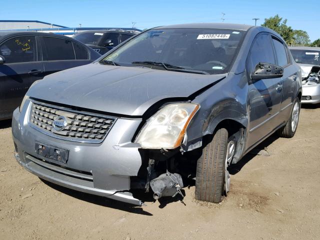 3N1AB61E47L700373 - 2007 NISSAN SENTRA 2.0 GRAY photo 2