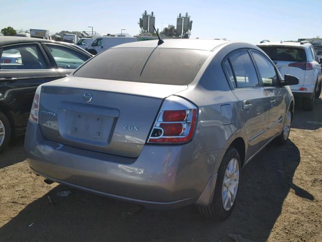 3N1AB61E47L700373 - 2007 NISSAN SENTRA 2.0 GRAY photo 4