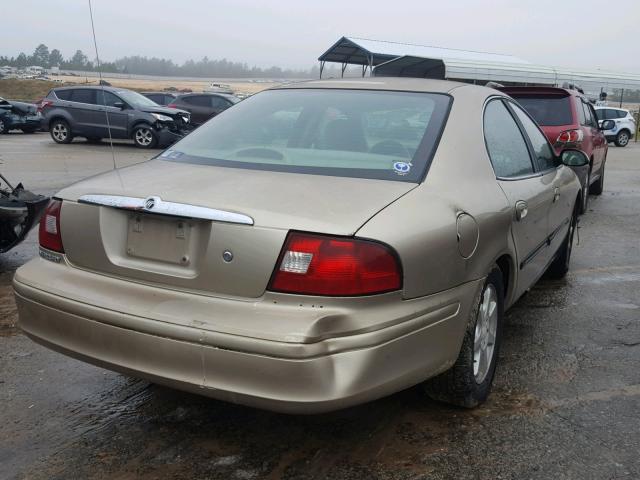 1MEFM53U0YA627845 - 2000 MERCURY SABLE LS GOLD photo 4