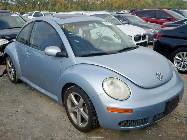 3VWRW31C09M510114 - 2009 VOLKSWAGEN NEW BEETLE BLUE photo 1