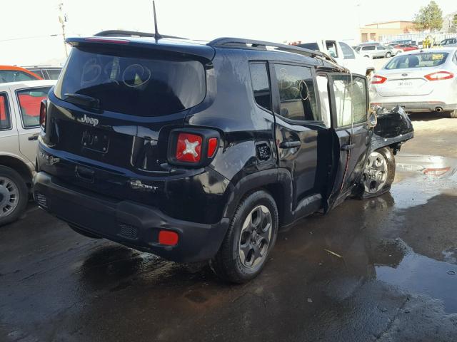 ZACCJBAB9JPH44925 - 2018 JEEP RENEGADE S BLACK photo 4