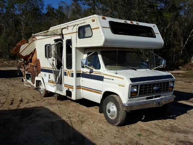 1FDKE30L5EHB82806 - 1985 WINNEBAGO MINNIEWINN WHITE photo 1