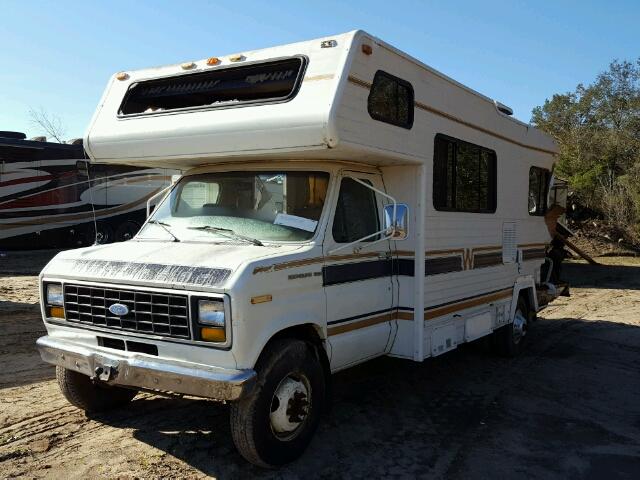 1FDKE30L5EHB82806 - 1985 WINNEBAGO MINNIEWINN WHITE photo 2