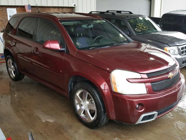 2CNDL937186310310 - 2008 CHEVROLET EQUINOX SP BURGUNDY photo 1