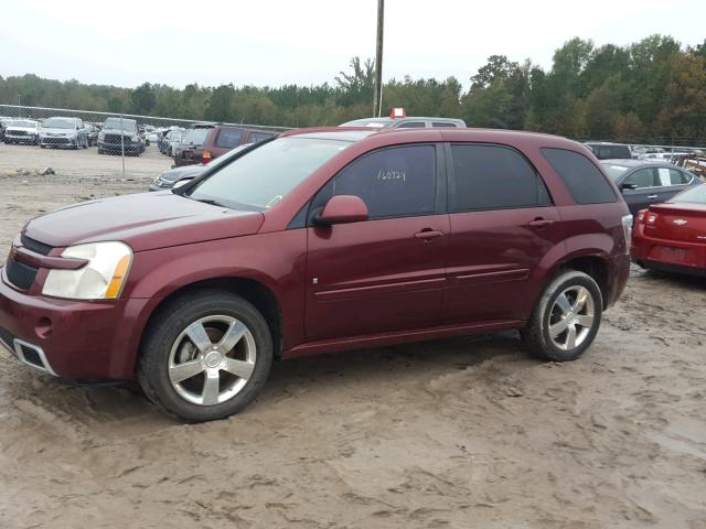 2CNDL937186310310 - 2008 CHEVROLET EQUINOX SP BURGUNDY photo 10