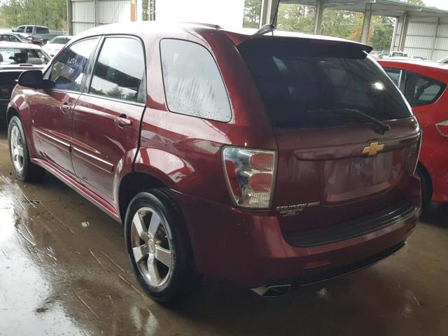 2CNDL937186310310 - 2008 CHEVROLET EQUINOX SP BURGUNDY photo 3