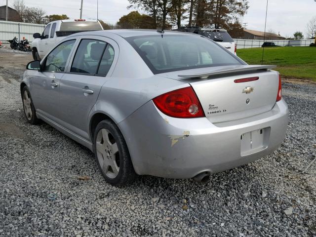 1G1AF5F56A7127999 - 2010 CHEVROLET COBALT 2LT SILVER photo 3