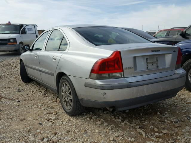 YV1RS61T042352190 - 2004 VOLVO S60 SILVER photo 3