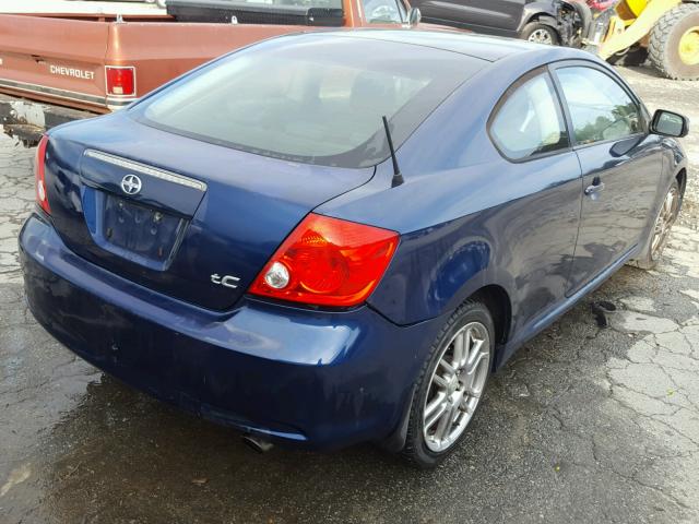 JTKDE177150017448 - 2005 TOYOTA SCION TC 蓝色 照片 4