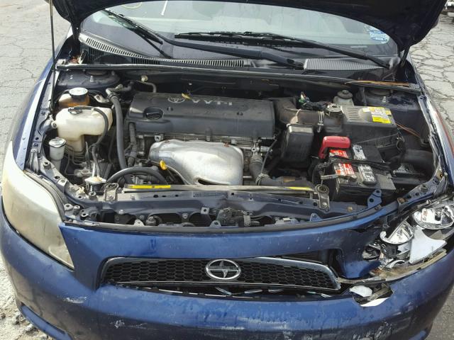 JTKDE177150017448 - 2005 TOYOTA SCION TC 蓝色 照片 7