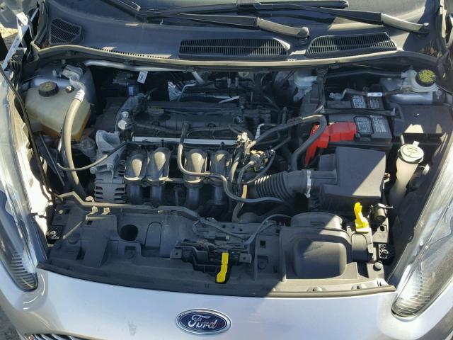 3FADP4AJ8FM141390 - 2015 FORD FIESTA S SILVER photo 7