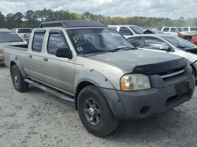 1N6ED29X92C369749 - 2002 NISSAN FRONTIER C TAN photo 1