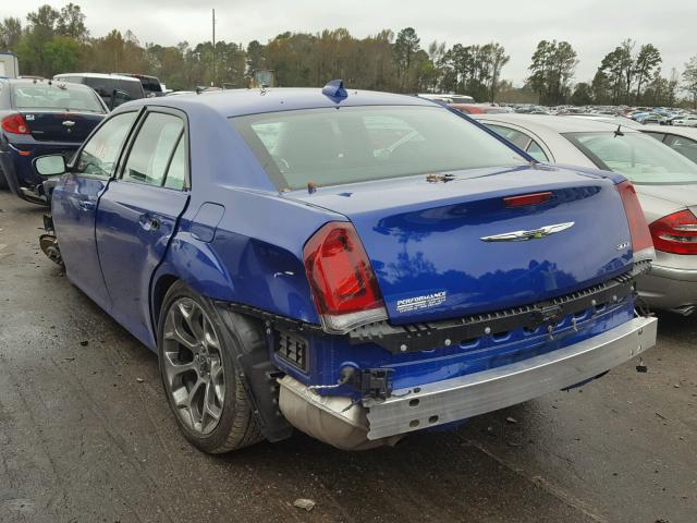 2C3CCAAG8JH320349 - 2018 CHRYSLER 300 TOURIN BLUE photo 3