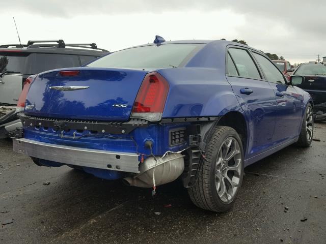 2C3CCAAG8JH320349 - 2018 CHRYSLER 300 TOURIN BLUE photo 4