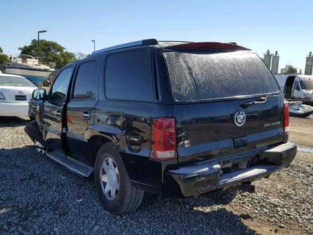 1GYEK63N13R208554 - 2003 CADILLAC ESCALADE L BLACK photo 3