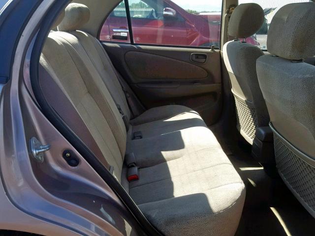 1Y1SK5288WZ400780 - 1998 CHEVROLET GEO PRIZM თაფლისფერი ფოტო 6