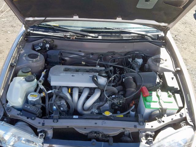 1Y1SK5288WZ400780 - 1998 CHEVROLET GEO PRIZM თაფლისფერი ფოტო 7