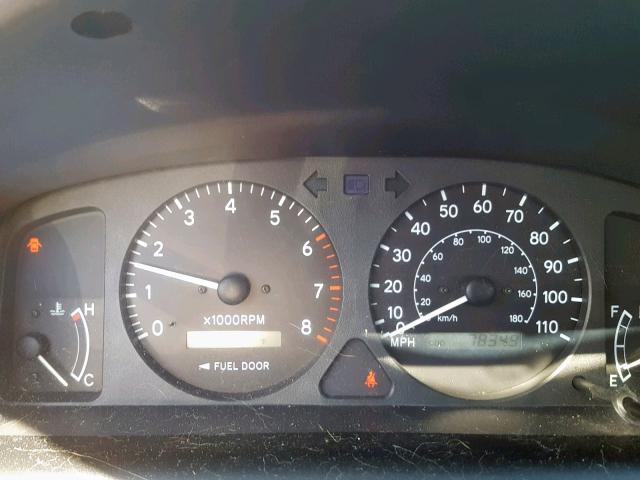 1Y1SK5288WZ400780 - 1998 CHEVROLET GEO PRIZM თაფლისფერი ფოტო 8