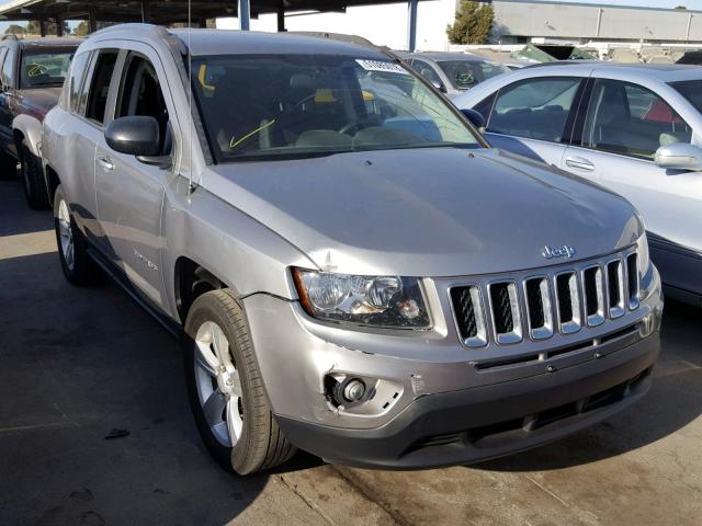 1C4NJDBB9ED815760 - 2014 JEEP COMPASS SP 银色 照片 1