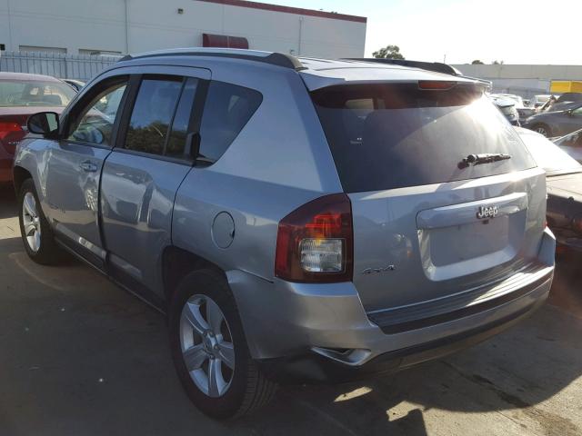 1C4NJDBB9ED815760 - 2014 JEEP COMPASS SP 银色 照片 3