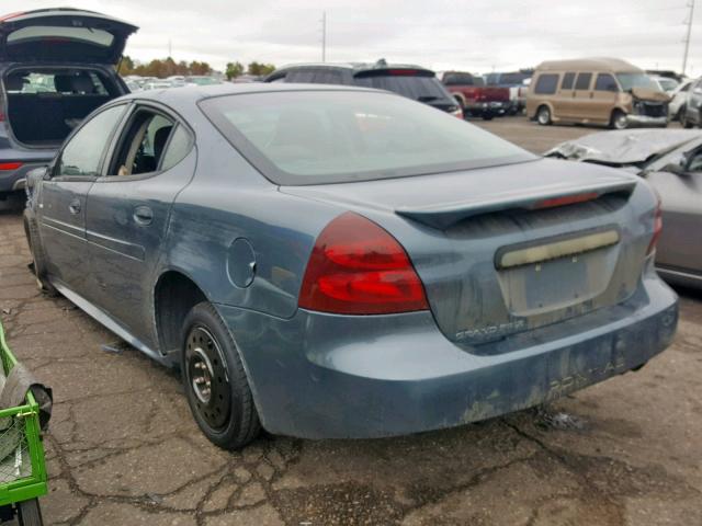 2G2WP552261290207 - 2006 PONTIAC GRAND PRIX BLUE photo 3