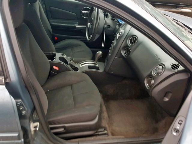 2G2WP552261290207 - 2006 PONTIAC GRAND PRIX BLUE photo 5