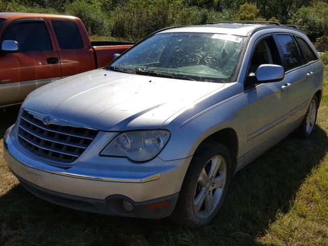 2A8GM68X37R300213 - 2007 CHRYSLER PACIFICA T SILVER photo 2