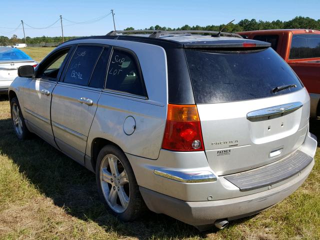 2A8GM68X37R300213 - 2007 CHRYSLER PACIFICA T SILVER photo 3