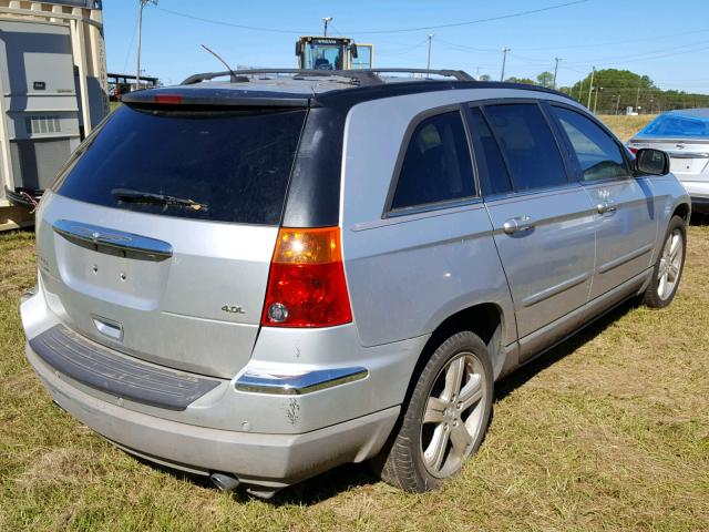 2A8GM68X37R300213 - 2007 CHRYSLER PACIFICA T SILVER photo 4