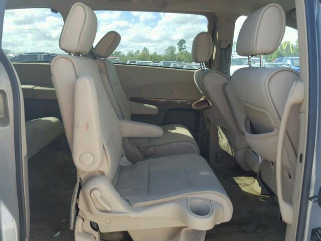 5N1BV28U47N133270 - 2007 NISSAN QUEST S SILVER photo 6