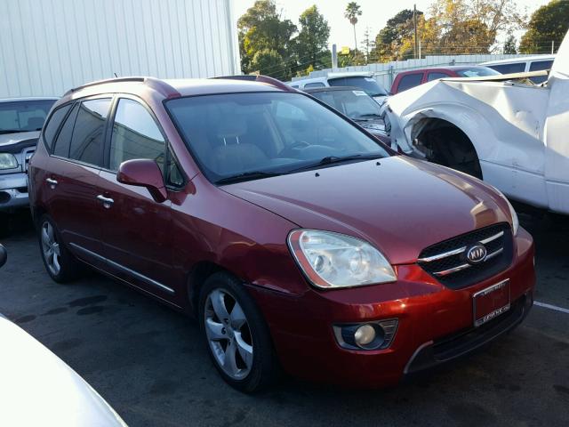 KNAFG526077102109 - 2007 KIA RONDO LX BURGUNDY photo 1