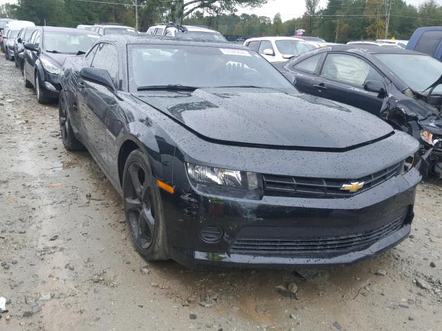 2G1FB1E33F9308638 - 2015 CHEVROLET CAMARO LS BLACK photo 1