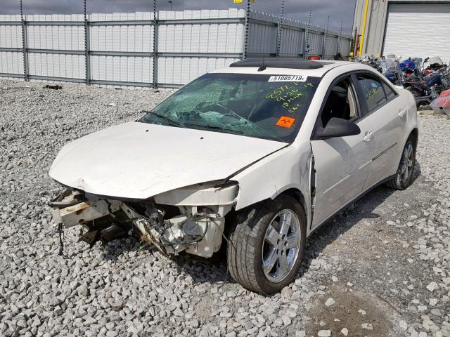 1G2ZH548354146670 - 2005 PONTIAC G6 GT WHITE photo 2