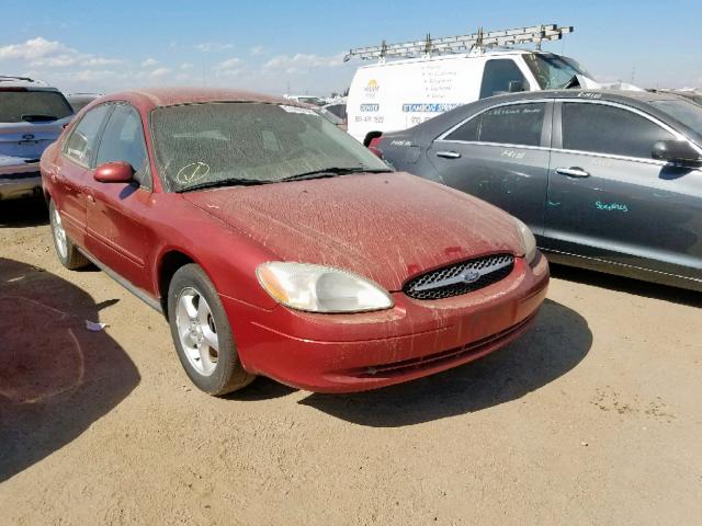 1FAFP55U91A109248 - 2001 FORD TAURUS SES RED photo 1