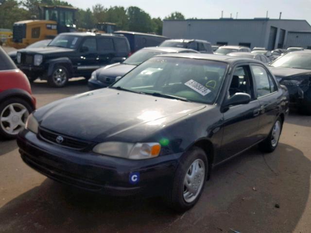 2T1BR12E7YC354449 - 2000 TOYOTA COROLLA VE BLACK photo 2