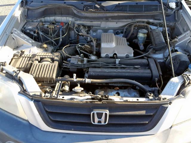 JHLRD1848YC023497 - 2000 HONDA CR-V LX SILVER photo 7