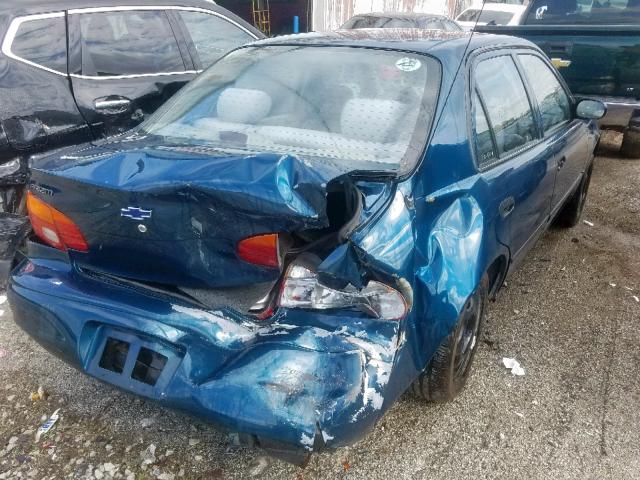 1Y1SK52862Z401906 - 2002 CHEVROLET GEO PRIZM ტურკოუსი ფოტო 4