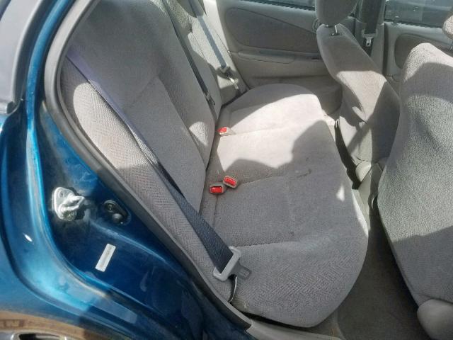 1Y1SK52862Z401906 - 2002 CHEVROLET GEO PRIZM ტურკოუსი ფოტო 6