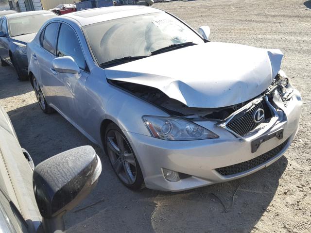 JTHBK262572036108 - 2007 LEXUS IS 250 SILVER photo 1