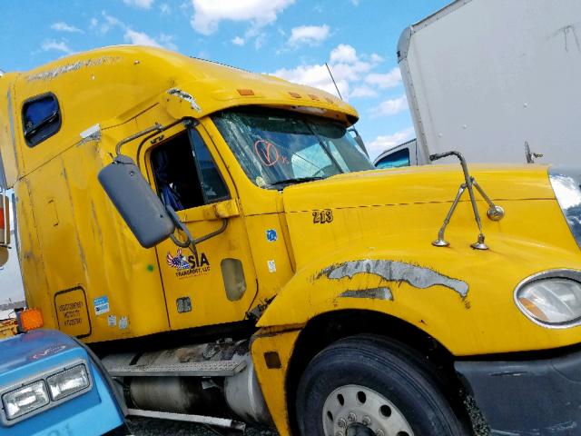 1FUJA6CK67PX35562 - 2007 FREIGHTLINER CONVENTION YELLOW photo 9