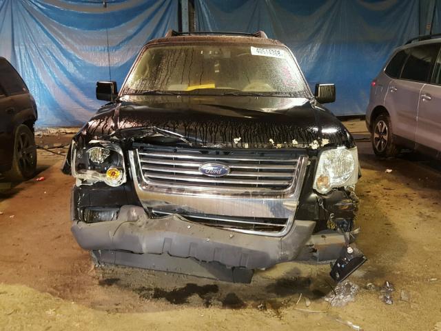 1FMEU73E76ZA14844 - 2006 FORD EXPLORER X BLACK photo 9