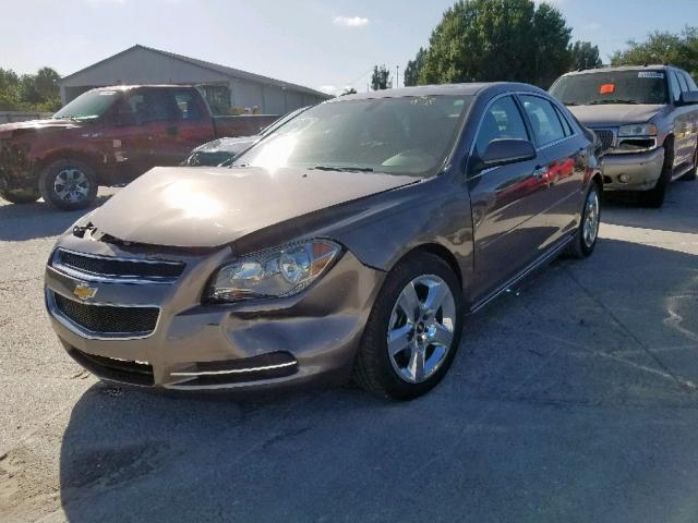1G1ZC5E06CF264709 - 2012 CHEVROLET MALIBU 1LT 棕色 照片 2