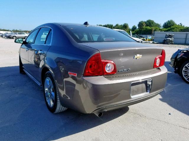1G1ZC5E06CF264709 - 2012 CHEVROLET MALIBU 1LT 棕色 照片 3