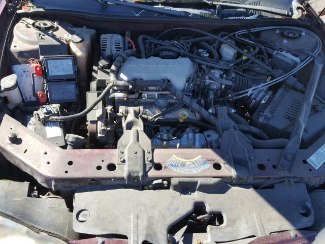 2G1WW12E549149984 - 2004 CHEVROLET MONTE CARL 栗色 照片 7