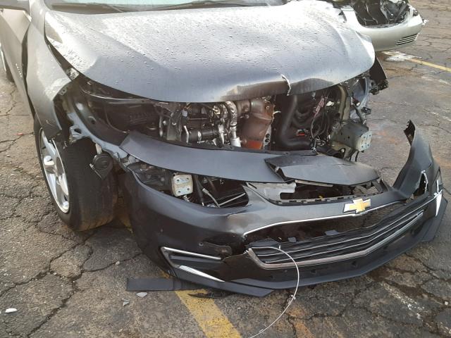 1G1ZB5ST0HF246828 - 2017 CHEVROLET MALIBU LS 灰色 照片 9