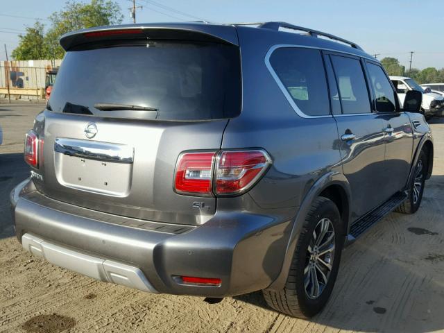 JN8AY2NDXJ9056159 - 2018 NISSAN ARMADA SV GRAY photo 4