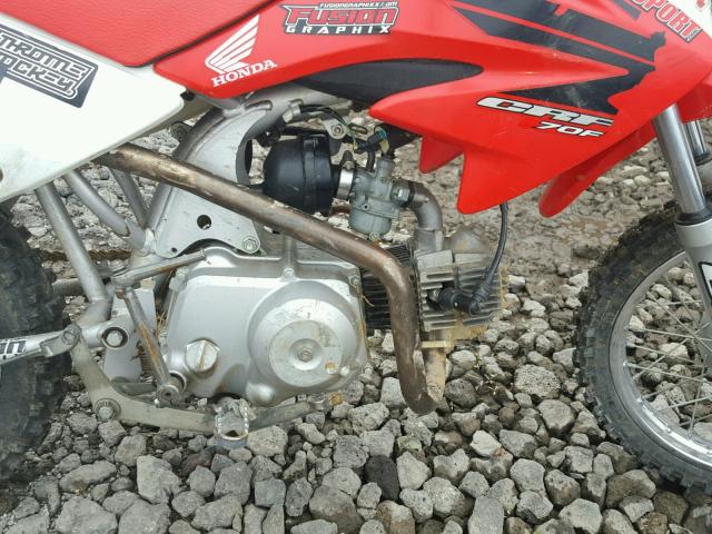 JH2DE02077K005542 - 2007 HONDA CRF70 F RED photo 7