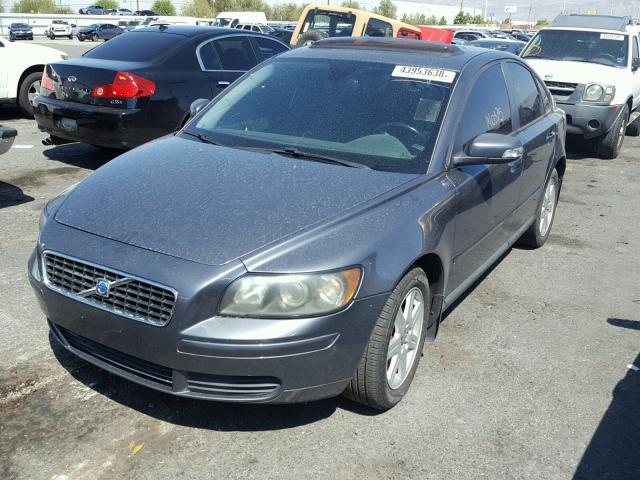 YV1MS382972266077 - 2007 VOLVO S40 2.4I GRAY photo 2