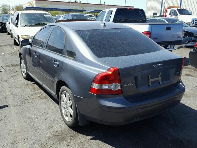 YV1MS382972266077 - 2007 VOLVO S40 2.4I GRAY photo 3